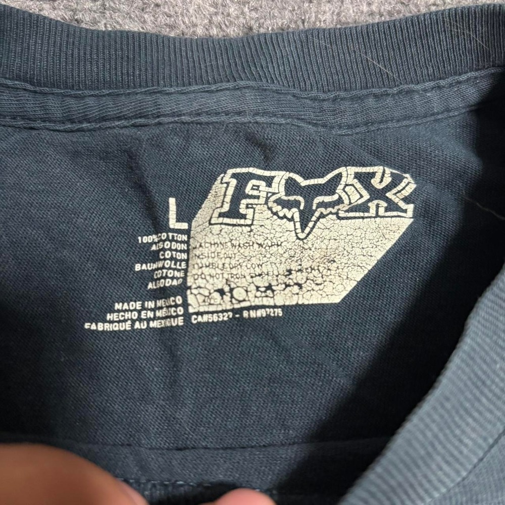 Y2K Fox Racing "Fox Riders" All-Over Print Tee - Picture 5 of 5